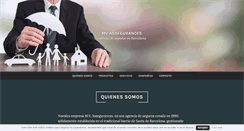 Desktop Screenshot of mvassegurances.com